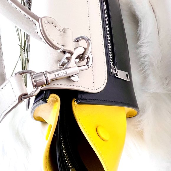 Celine Trapeze, 2 way bag, Tricolor, Medium in Leather - Picture 7 of 9